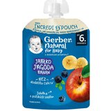 Gerber voćni pire jabuka, borovnica i banana 80g | ePonuda.com