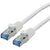 Roline 21.15.2864 RJ45 omrežni kabel\, patch kabel cat 6a s/ftp 1.50 m bela\, rdeča 1 kos, (20419465) | Shoptok.si