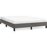 The Living Store Posteljni okvir siv 140x200 cm umetno usnje - Posteljni Okvir, (21523855) | Shoptok.si