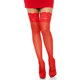 Stay Up Sheer Thigh Highs 1022 Red