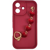 Max Mobile MM TPU IPHONE 16 - SILICONE CANDY WRIST STRAP R Heart | shoptok.hr