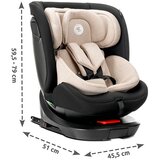 Lorelli Concord Pro autosjedalica i-size Isofix 360° 40-150 cm, Black | shoptok.hr