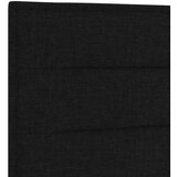  Crni krevetni okvir 120x200 cm od tkanine | shoptok.hr