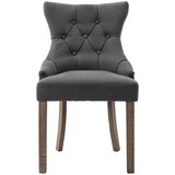  Jedilni stoli 2 kosa sivo blago, (20700809) | Shoptok.si