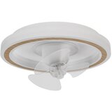 SULION Bela LED stropna svetilka z daljinskim upravljalnikom/z ventilatorjem Alan Move – | Shoptok.si