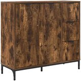  Kreveta Dimljeni hrast 89 5 x 33 x 82 cm Konstruirano drvo | shoptok.hr
