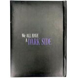 Wednesday Bilježnica A5 Dark Side s lampicom | shoptok.hr