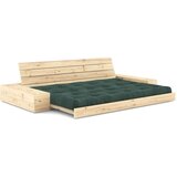 Karup Design Tamno zelena sklopiva sofa od samta 244 cm Base – | shoptok.hr