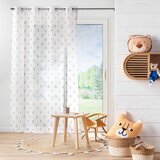Douceur d intérieur Rumena/bela prosojna zavesa 140x240 cm Geokid – | Shoptok.si