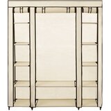  Ormar od tkanine s odjeljcima i šipkama krem 150 x 45 x 176 cm | shoptok.hr