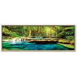  Slika - A Jewel of Nature 150x50 U prirodnom drvenom okviru | shoptok.hr