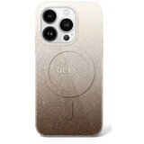 Guess HARDCASE OVITEK ZA IPHONE 16 PRO 6.3 ZA MAGSAFE GLITTER GRADIENT BROWN, (5000015117) | Shoptok.si