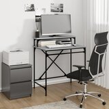 Radni stol boja hrasta 80x50x900 cm konstruirano drvo i željezo | shoptok.hr