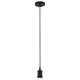 Searchlight 7461BK - Viseći luster na sajli SUSPENSION 1xE27/60W/230V crna | Eponuda.com