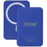  Power bank magsafe superior 15w 5000 mah plavi ( BAT2685 ) Cene