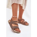 Zazoo Womens Leather Sandals K1004 Panther | Shoptok.si