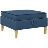  Set namještaja za dnevni boravak s jastukom 5 pcs Plava Tkanina | shoptok.hr