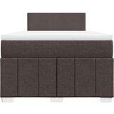  Krevet box spring s madracem tamnosmeđi 120 x 190 cm od tkanine | shoptok.hr