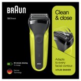 Braun moški brivnik series 3-300 zelen 4210201276326 | Shoptok.si