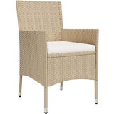  3-dijelni vrtni bistro set od poliratana s jastucima bež | shoptok.hr