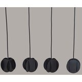  Visilica na sajli GAMBIT 4xGU10/10W/230V crne boje | Eponuda.com