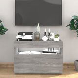 Maison Chic TV omarica - TV stojalo - Televizijska omarica z LED lučkami siva sonoma 60x35x40 cm, (21701226) | Shoptok.si