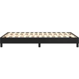  Za krevet s oprugama crni 120 x 200 cm od umjetne kože | shoptok.hr