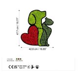 WALLXPERT dekorativni zidni pribor moss dog & cat lover | ePonuda.com