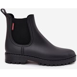 Boto Low Women's Rain Boots Matte Black Birella | Shoptok.si