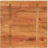 vidaXL Stolna ploča 70x70x2 5 cm četvrtasta od masivnog drva bagrema | shoptok.hr