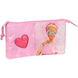  Trojna peresnica Barbie Girl Roza 22 x 12 x 3 cm | Shoptok.si
