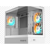 Gigabyte Case GB-C201PI Mid-tower, mATX, White, 3x 120mm ARGB fans | Eponuda.ba