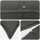  Jastuk s jastukom HOUTEN 2 kom. Antracit Poliester - Antracit 45 x 45 cm 2 | shoptok.hr