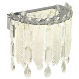 Globo Klunka Zidna LED svjetiljka (12 W, D x Š x V: 10 x 28 x 24,5 cm, Srebrna, Topla bijela) | shoptok.hr