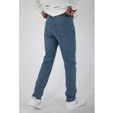 Dewberry 23648 Regular Fit Stretchy Hlt Denim Mens Jeans-BLUE | Shoptok.si