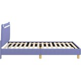  Otroški posteljni okvir z vznožjem Jeans modra 80 x 200 cm, (5000104736) | Shoptok.si