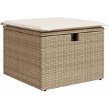  6-dijelni set vrtnih sofa s jastucima bež od poliratana bagrem | shoptok.hr