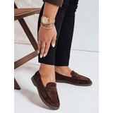 DStreet Mokasyny damskie zamszowe brązowe | shoptok.hr