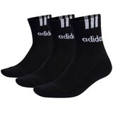 Adidas Športne nogavice Chaussettes cushioned 3-stripes linear half-crew confort Črna | Shoptok.si