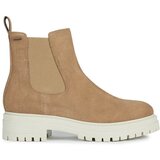 Geox Chelsea iz semiša Iridea B Abx ženski, bež barva | Shoptok.si