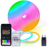 ZAIYW RGB IC neonski LED trak z aplikacijo - 5 m u