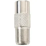 Koaksialni adapter (F vtičnica, IEC vtič, 1 kos)