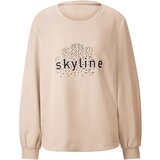 heine Majica svetlo bež / črna | Shoptok.si