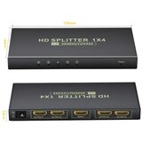 X Wave hdmi 2.0 spliter 4Kx2K Active,1-in 4-out cene