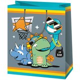 Cardex košarkaški dinosauri divovska poklon vrećica 33x15x44cm | shoptok.hr