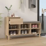 Ormarić za cipele boja hrasta 102x36x60 cm konstruirano drvo - sonoma hrast 1 | shoptok.hr
