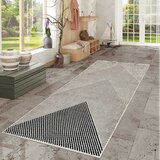  Staza sa gumenom podlogom 80x160cm - sivi trouglovi, SS-043 | ePonuda.com