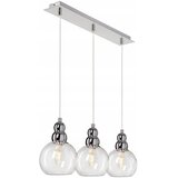  Visilica na sajli AKSO 3xE14/40W/230V srebrne boje | Eponuda.com