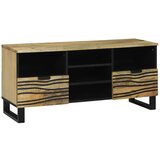 vidaXL TV omarica s predalom Rjava 100 x 33 x 46 cm trden mangov les, (5000023284) Cene