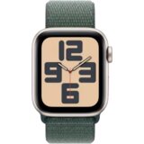 Apple Watch SE2 v3 Cellular 40mm Starlight aluminium case with Lake Green sport loop pametna ura, (21681441) Cene